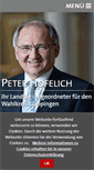 Mobile Screenshot of peter-hofelich.de